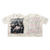 BKYS Dark Graphic Vintage Streetwear Oversized T-Shirt