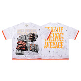 BKYS No Risk No Glory Oversized Graphic T‑Shirt