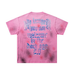 Rare Peace Coastal Vintage Rhinestone Statement Graphic Tee