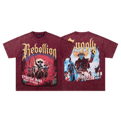 Supply Tee Crystal Logo Oversized Streetwear T-Shirt
