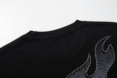 Supply Streetwave Rhinestone Graphic Oversized Tee