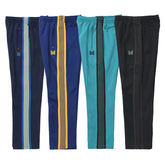 Tide brand Needles butterfly embroidery side woven casual pants Harajuku style loose straight tube retro long pants