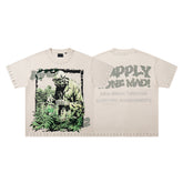 SUPPLY Scientific Advancement Graphic Oversized Cream T-Shirt