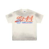DUAA Worldwide 1993 Stamp‑Style Double‑Sided Vintage Graphic Tee