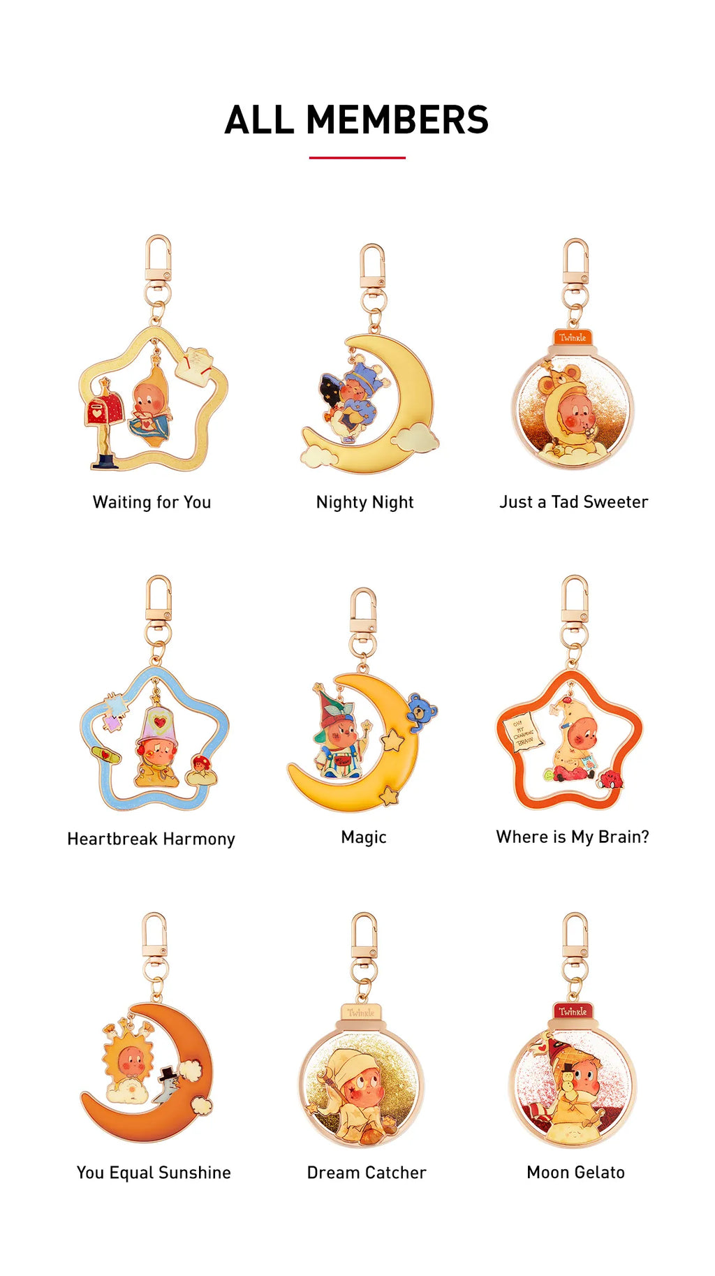 [pre order] We are Twinkle Twinkle Series-Pendant Blind Box
