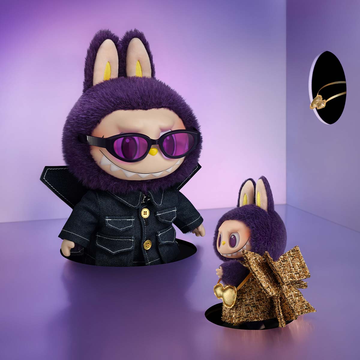 LABUBU × PRONOUNCE - WINGS OF FORTUNE Vinyl Plush Hanging Card Pre Order