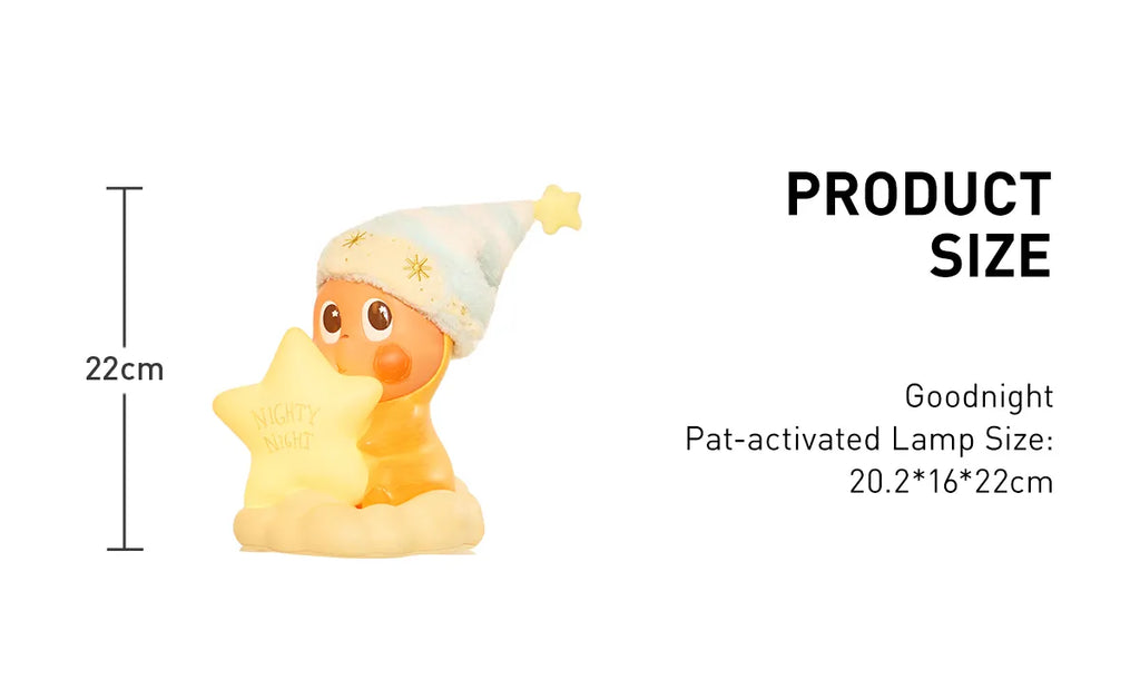 [pre order]Twinkle Twinkle Classic Series-Goodnight Pat-activated Lamp