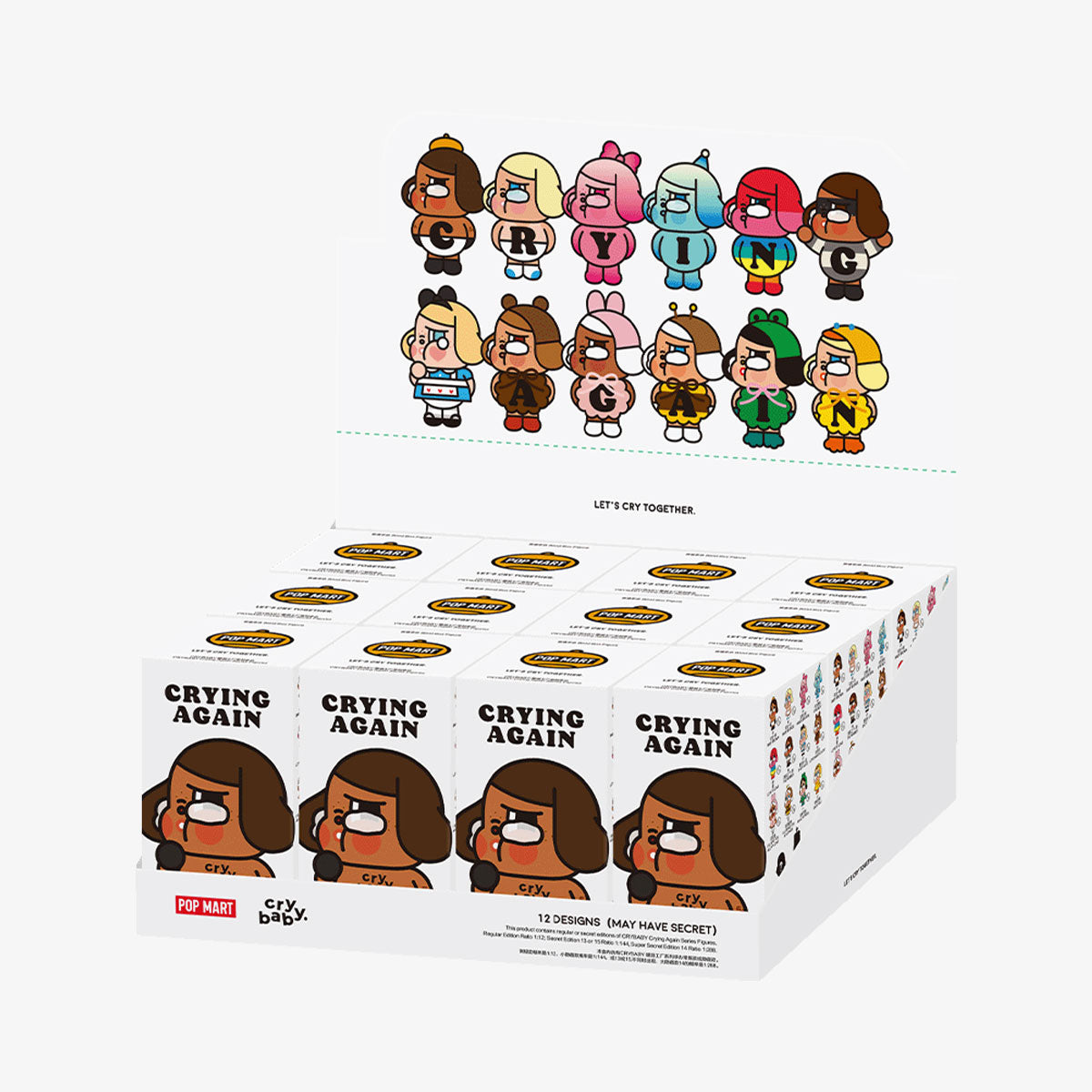 [pre order] CRYBABY Crying Again Series Figures