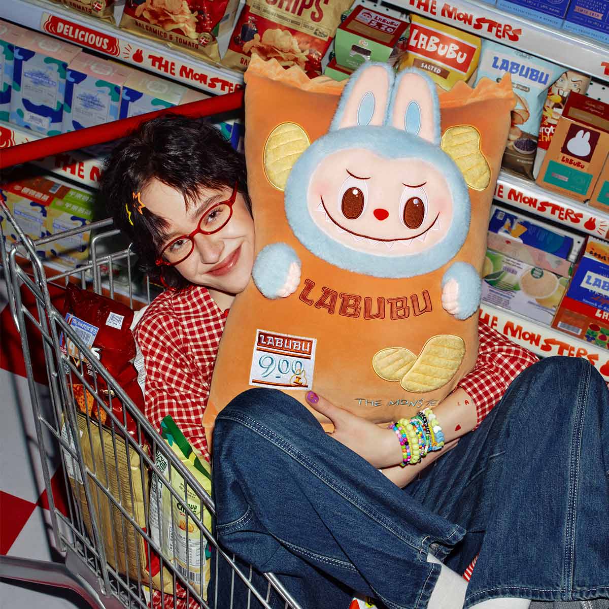 [pre order] THE MONSTERS Wacky Mart Series-Pillow (Chips)