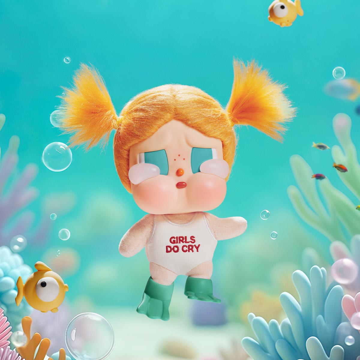 [pre order] CRYBABY Vacation Mode On Series-Vinyl Plush Pendant Blind Box