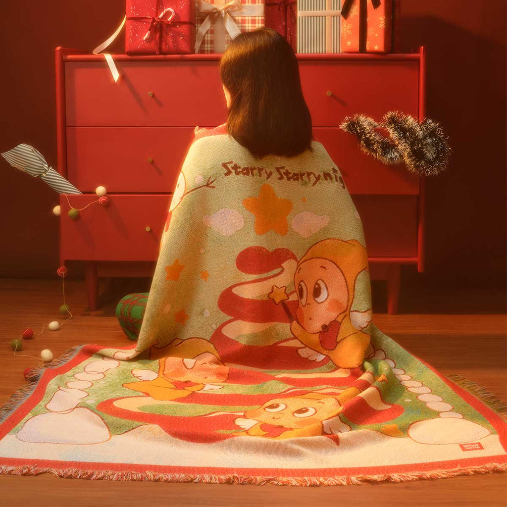 [pre order] Apple of My Eye Series - Twinkle Twinkle Throw Blanket
