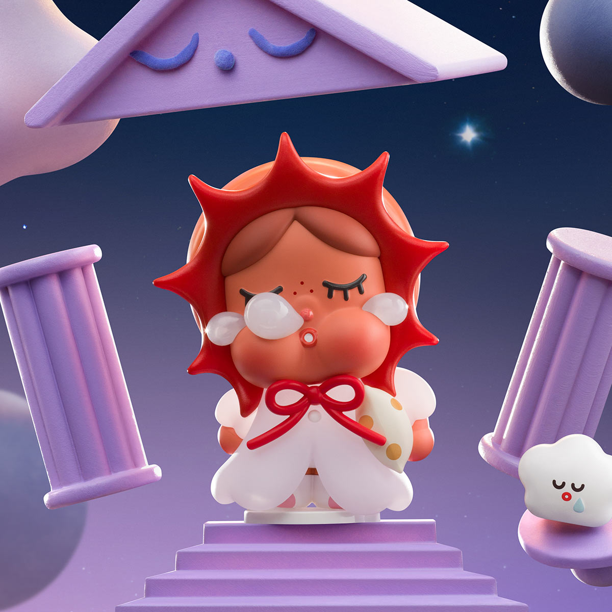 [pre order] CRYBABY CRYING TO THE MOON SERIES FIGURES