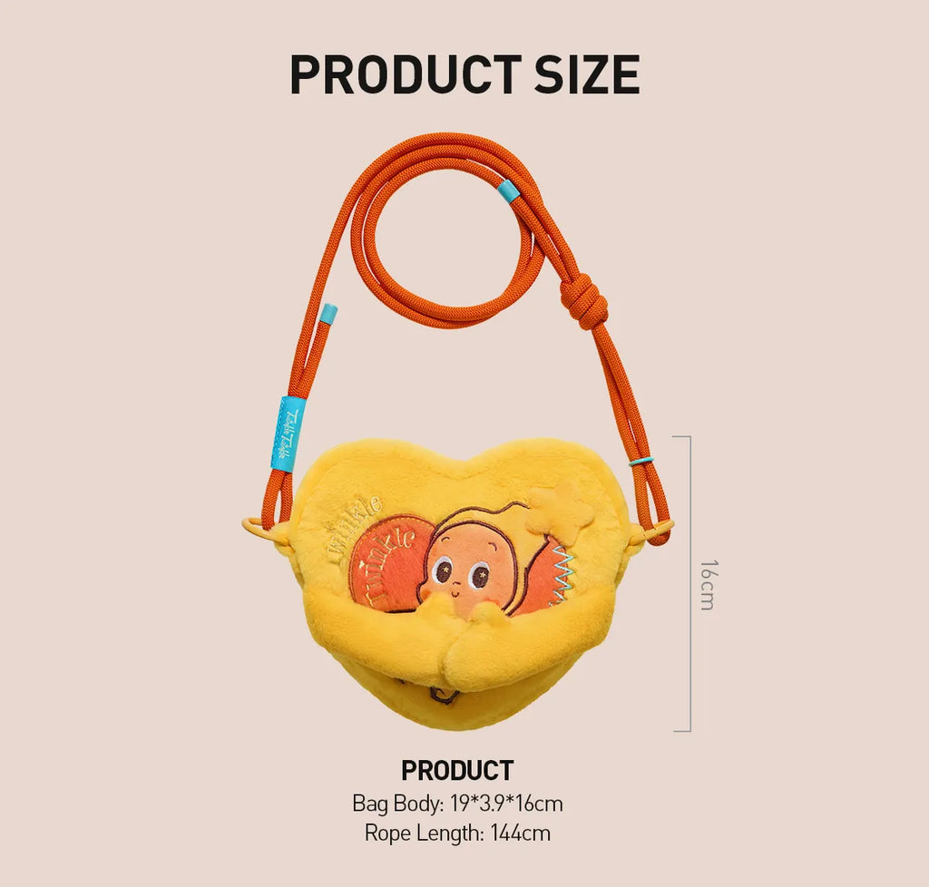 [pre order] Twinkle Twinkle Crush On You Series-Hand-in-Hand Heart Bag