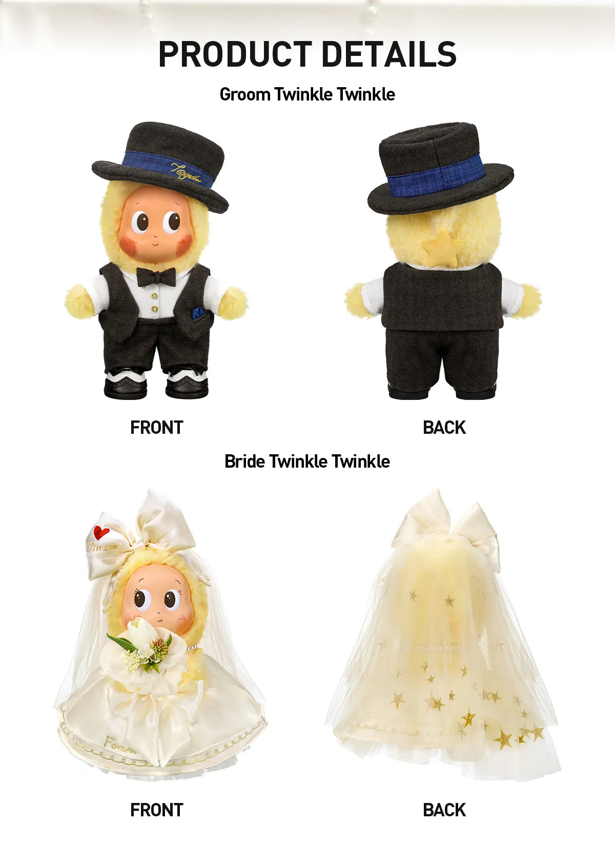 [pre order] Twinkle Twinkle Crush On You Series-Vinyl Plush Doll Gift Box