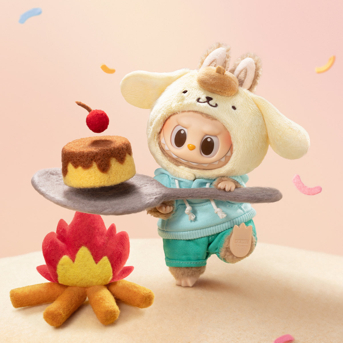 [pre order] THE MONSTERS × Hello Kitty and Friends Series-Vinyl Plush Pendant Blind Box