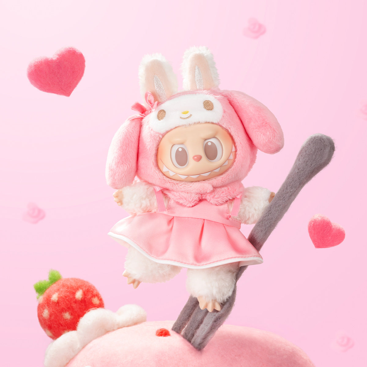 [pre order] THE MONSTERS × Hello Kitty and Friends Series-Vinyl Plush Pendant Blind Box