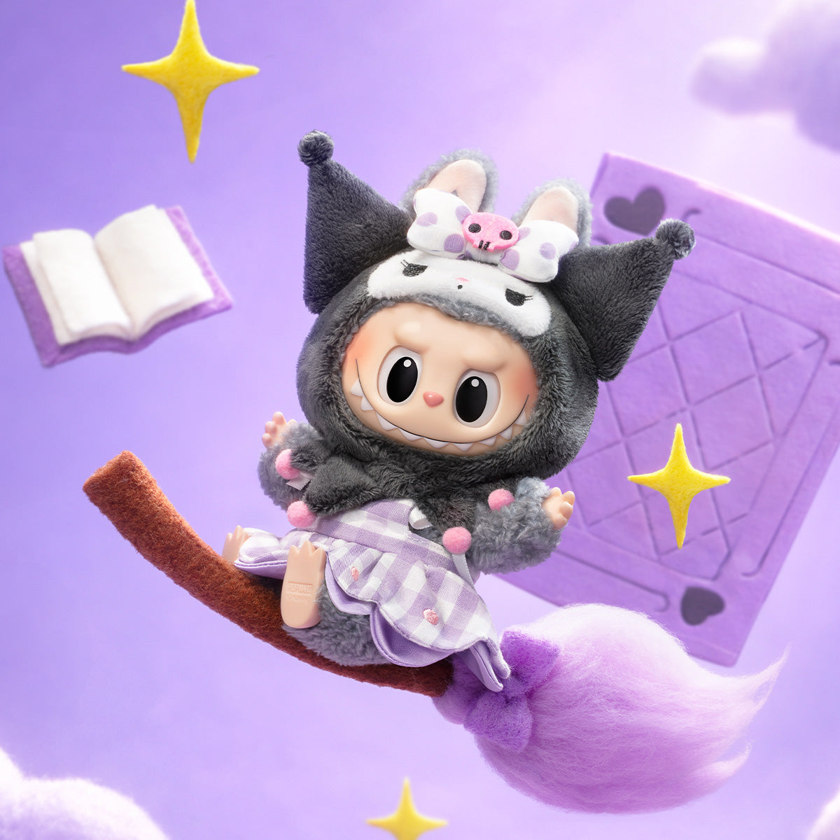 [pre order] THE MONSTERS × Hello Kitty and Friends Series-Vinyl Plush Pendant Blind Box