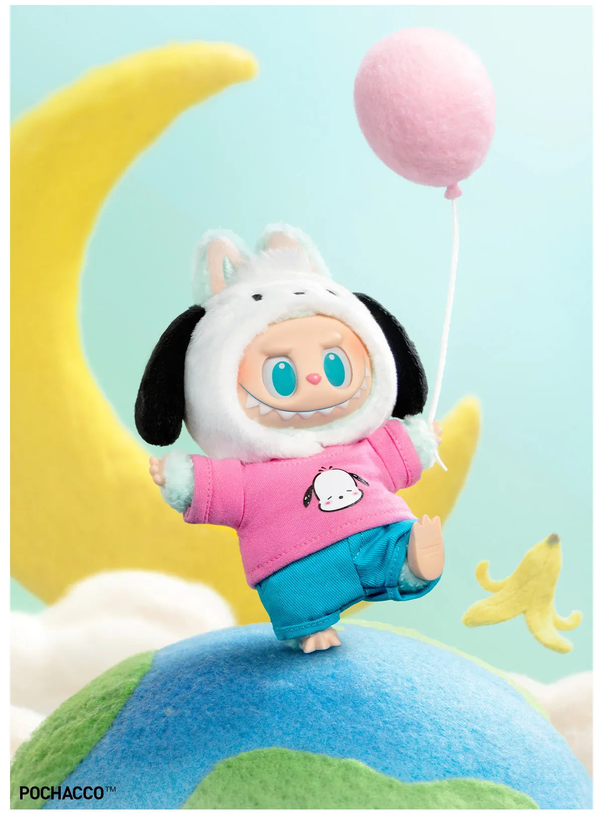 [pre order] THE MONSTERS × Hello Kitty and Friends Series-Vinyl Plush Pendant Blind Box