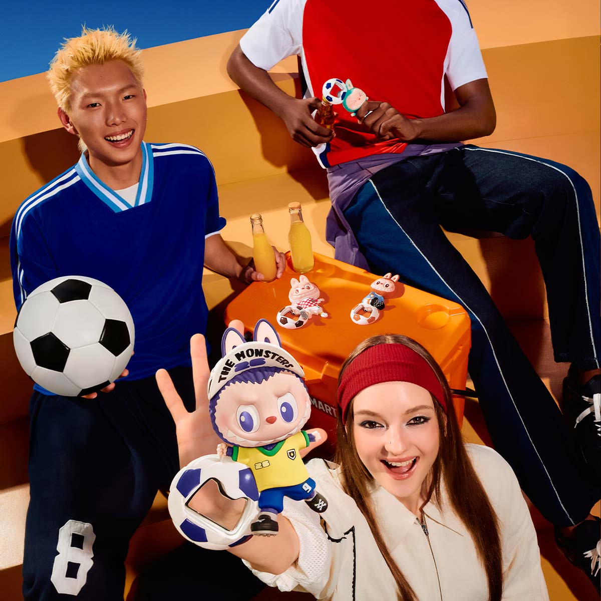 [pre order] THE MONSTERS × FIFA SERIES - Bottle Opener Fridge Magnet Blind Box