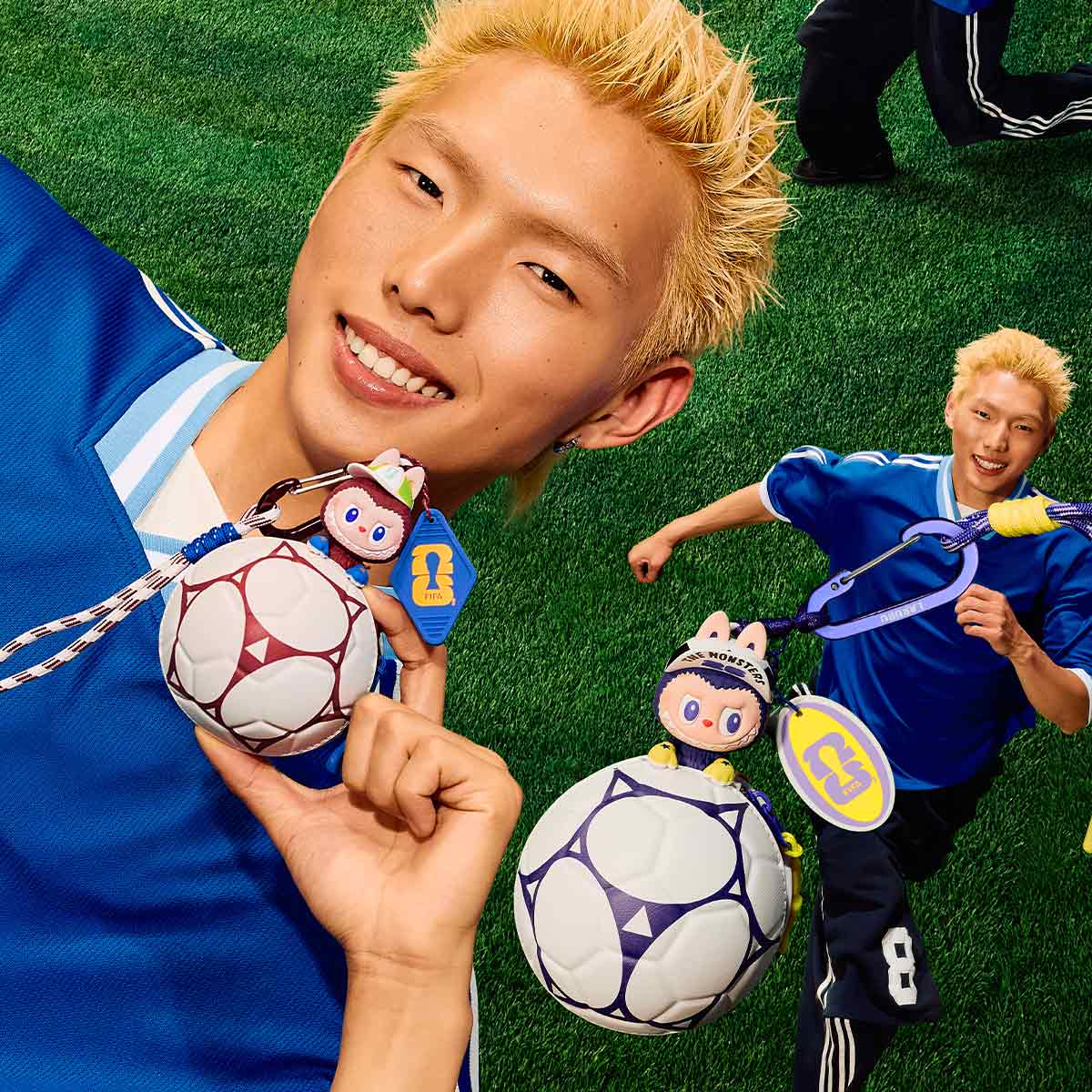 [pre order] THE MONSTERS × FIFA SERIES - Football-shaped Mini Bag Blind Box