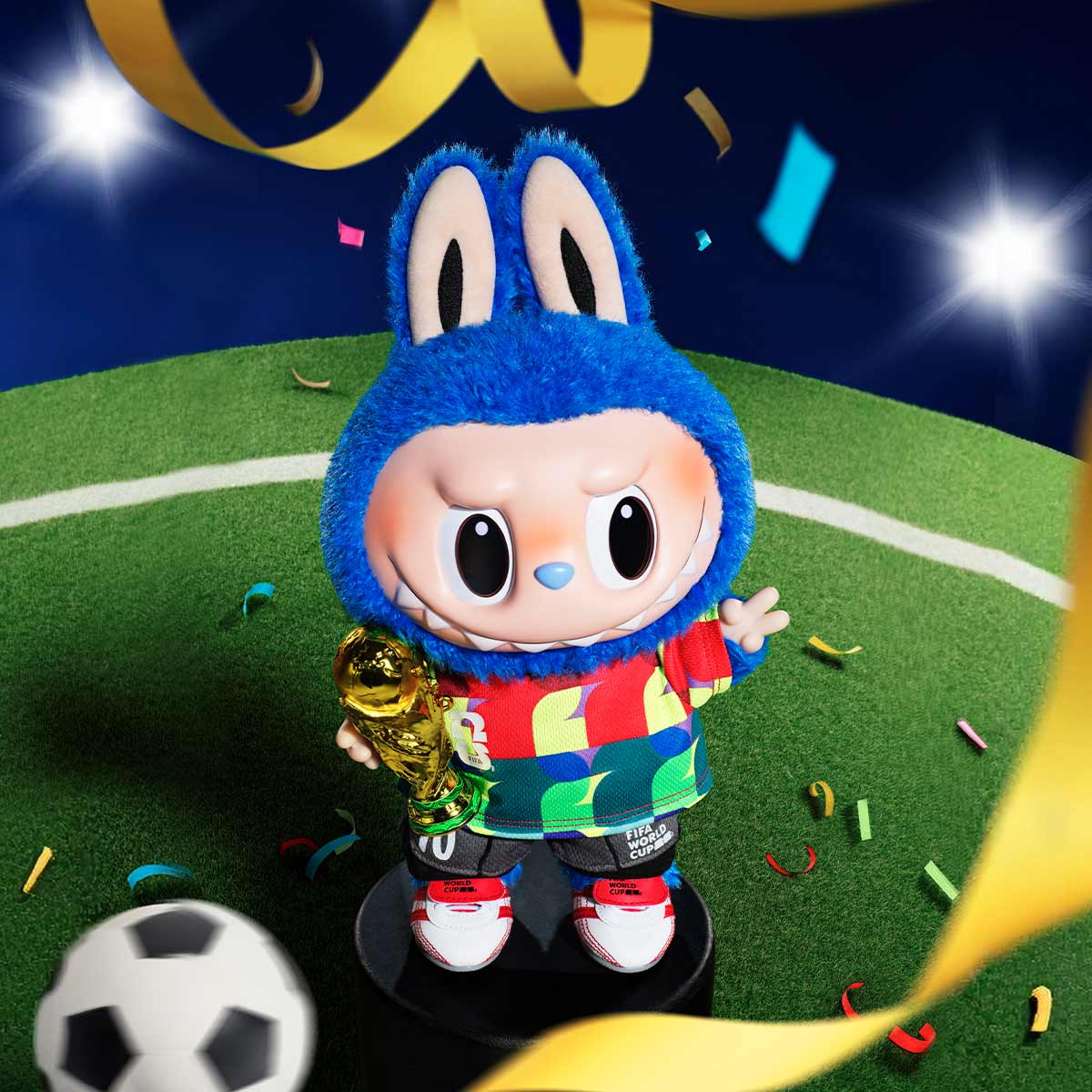 [pre order] THE MONSTERS × FIFA SERIES-Catch the Win Vinyl Plush Doll
