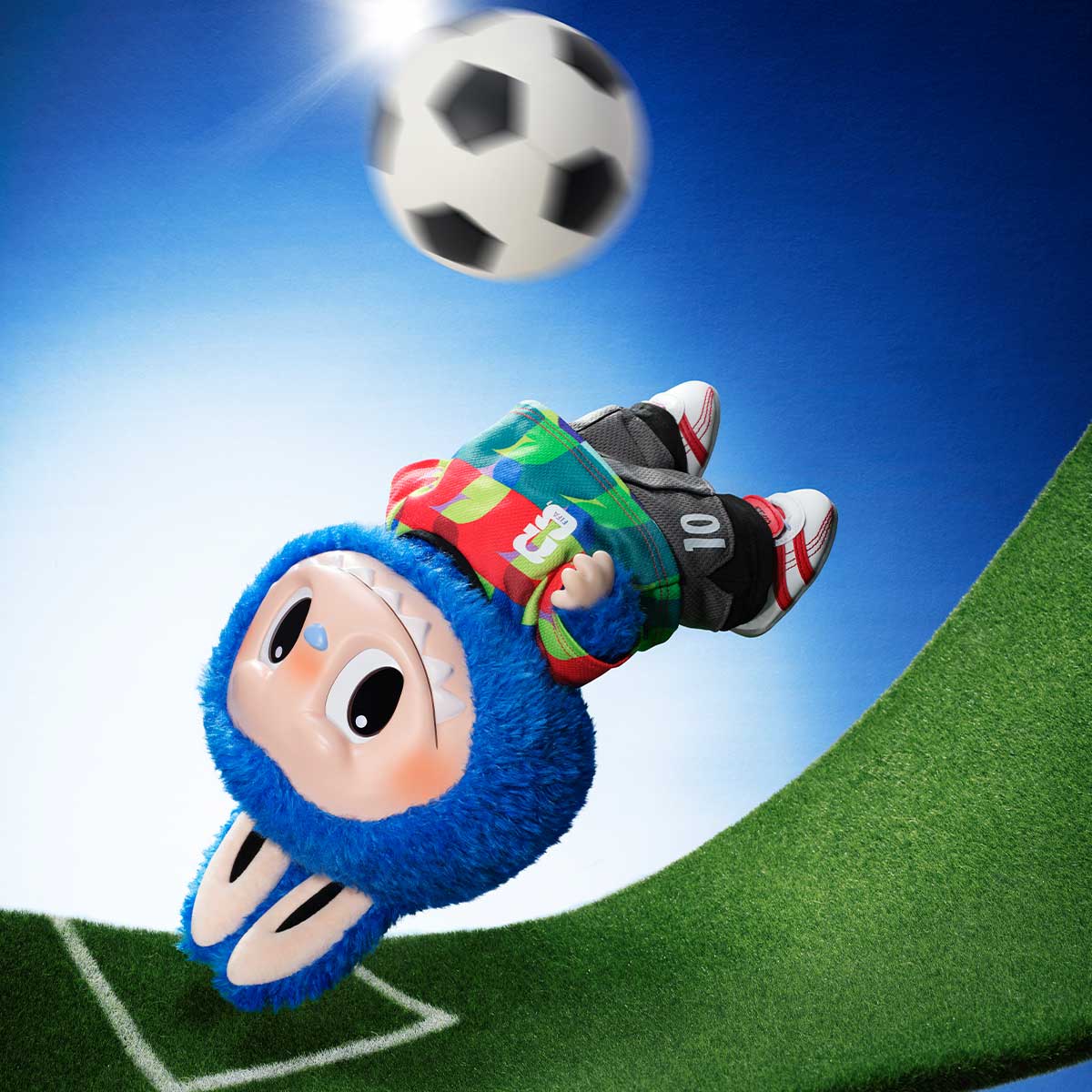 [pre order] THE MONSTERS × FIFA SERIES-Catch the Win Vinyl Plush Doll