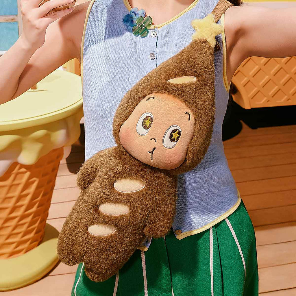 [pre order] MOON GELATO Series-Plush Baguette Bag