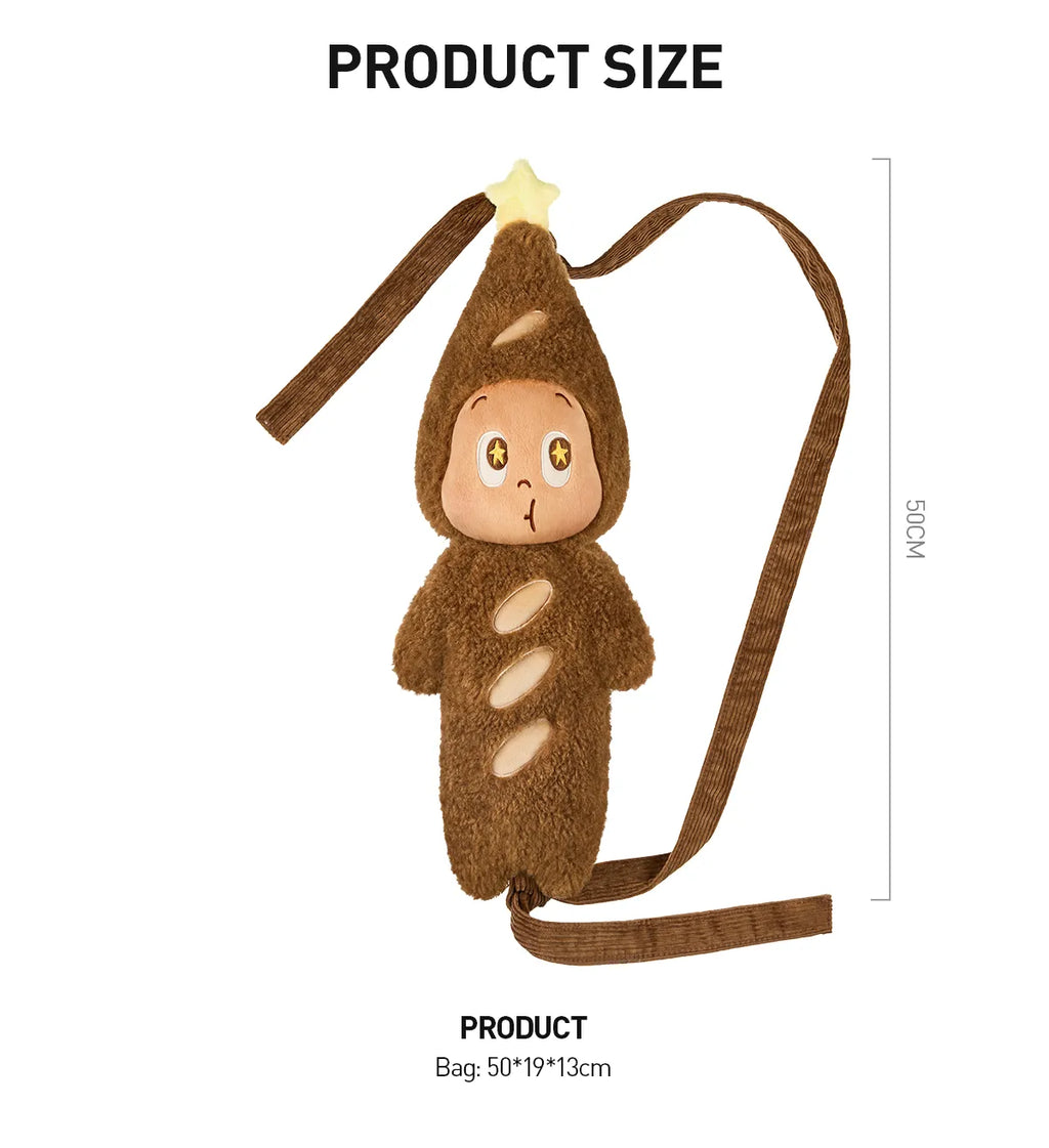 [pre order] MOON GELATO Series-Plush Baguette Bag