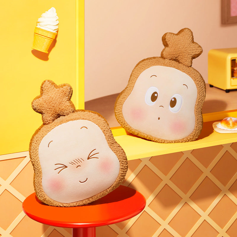 [pre order] MOON GELATO Series-Toast Plush Cushion