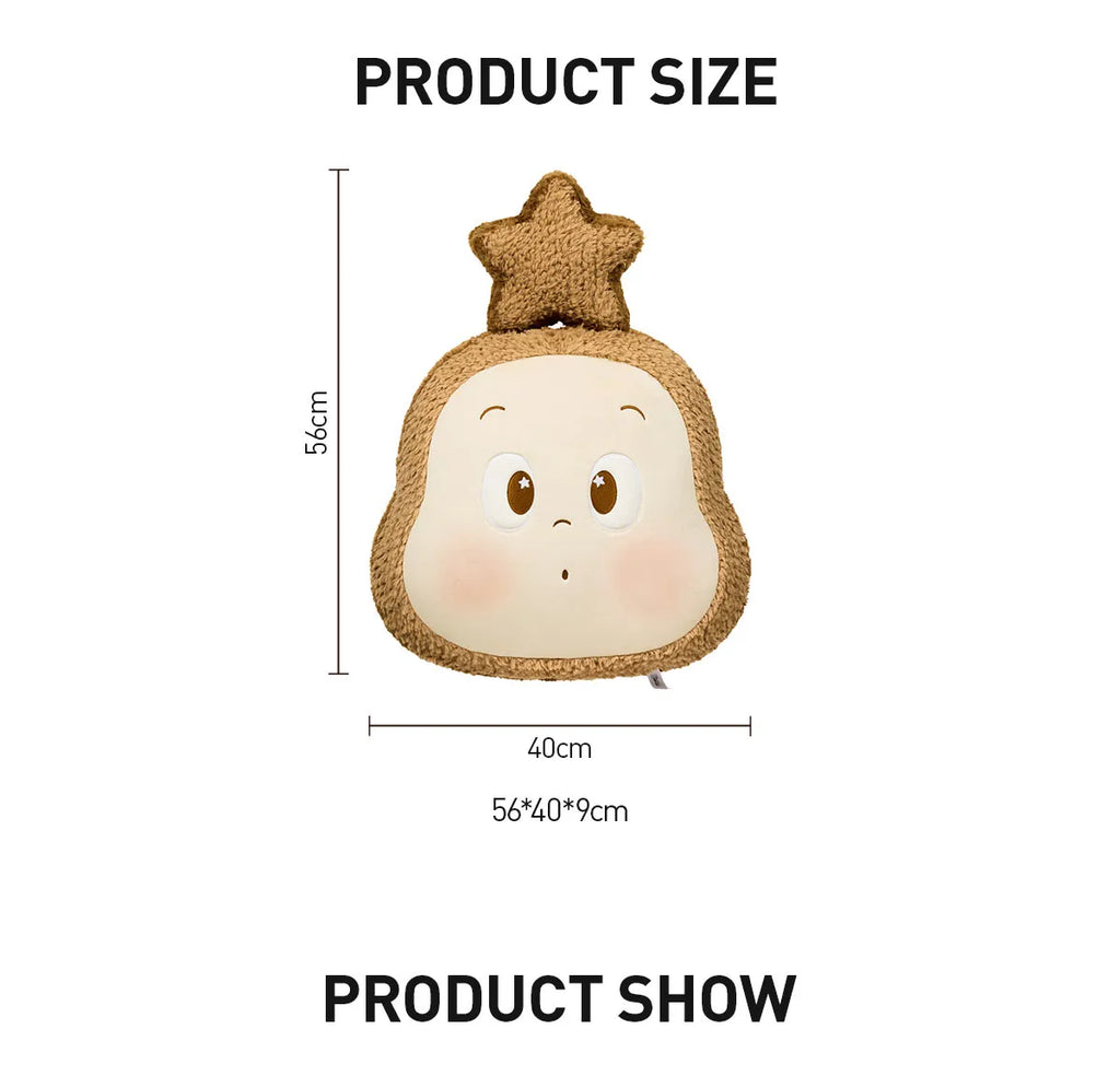[pre order] MOON GELATO Series-Toast Plush Cushion