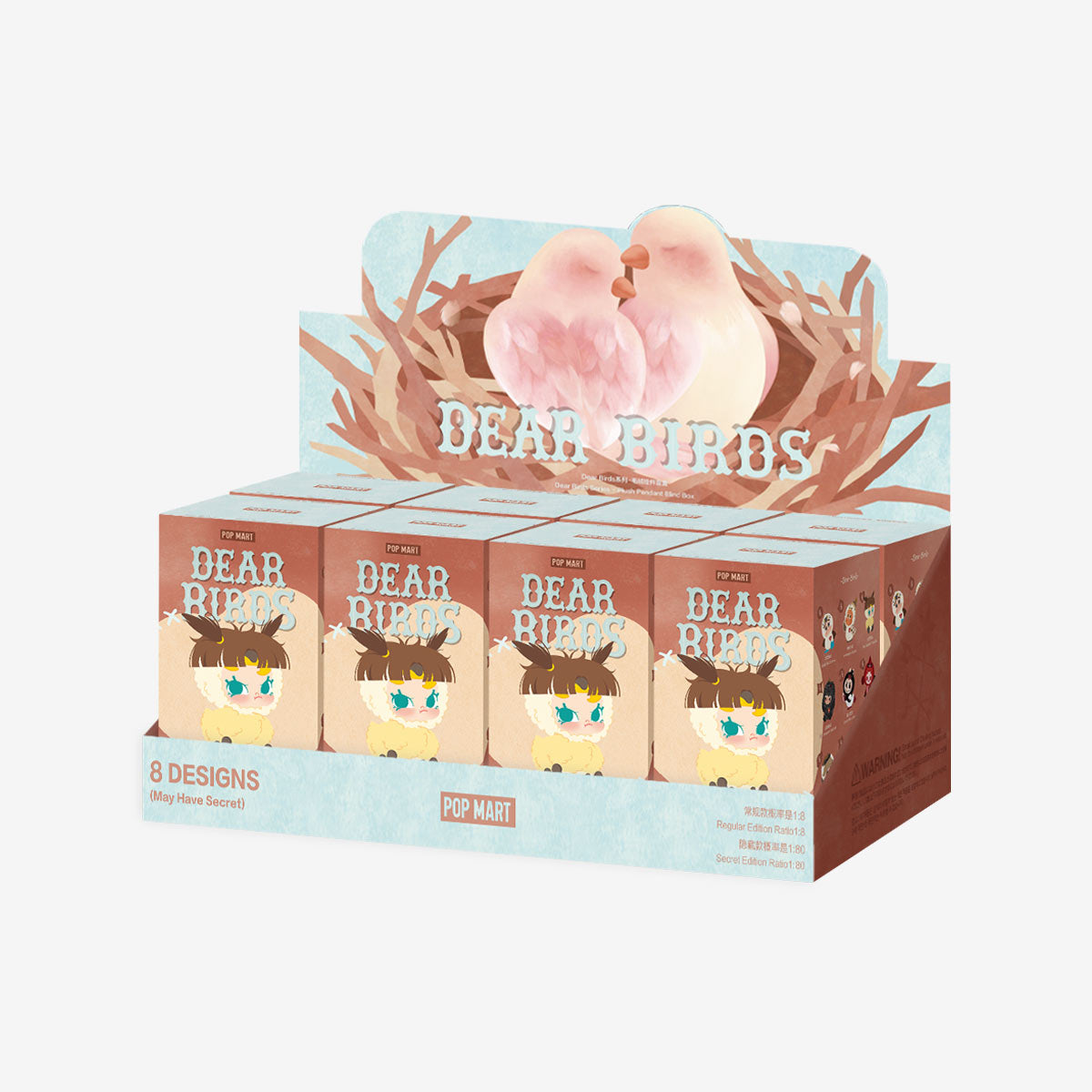 [pre order] Dear Birds Series-Plush Pendant Blind Box
