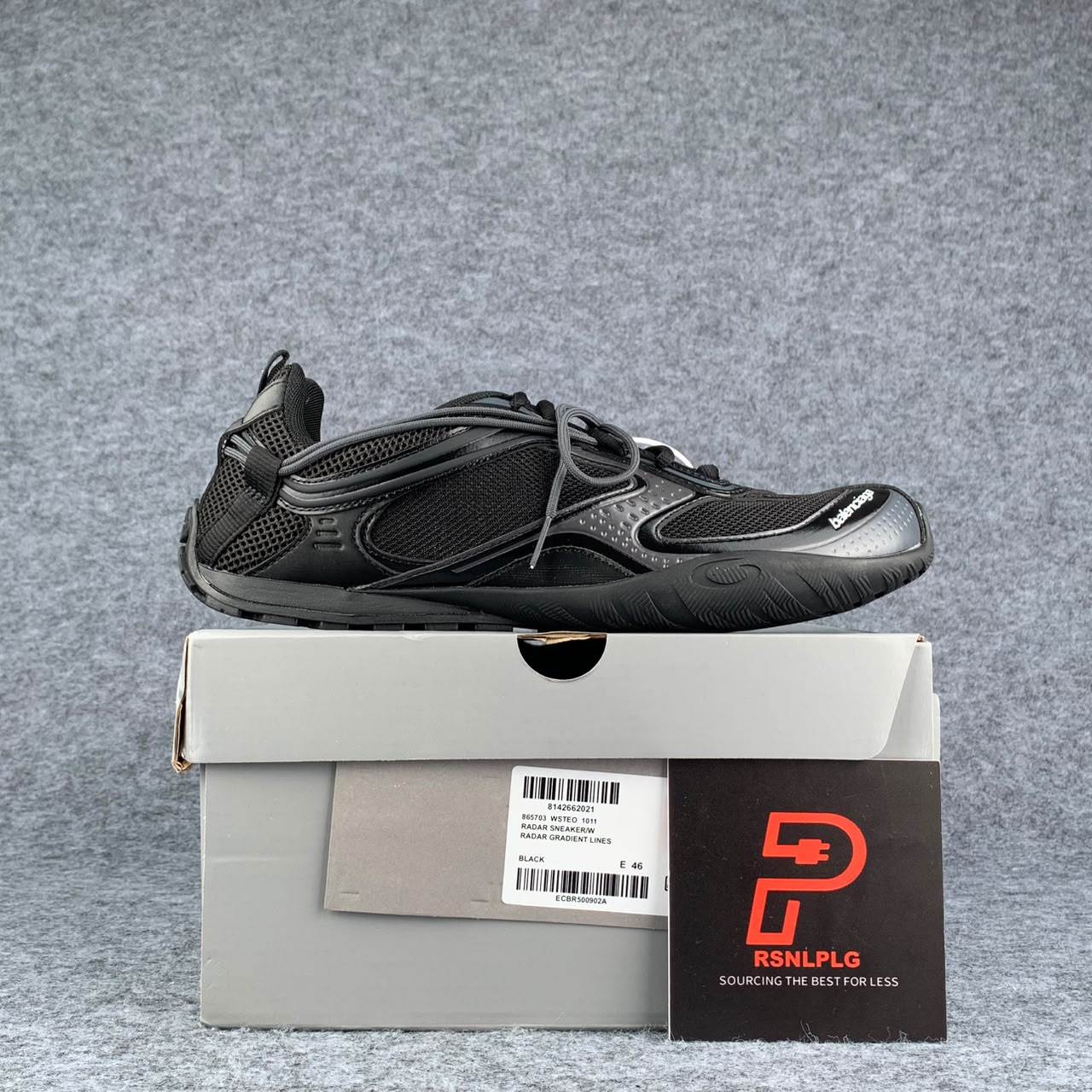 Balenciaga Radar Sneaker 'Black'