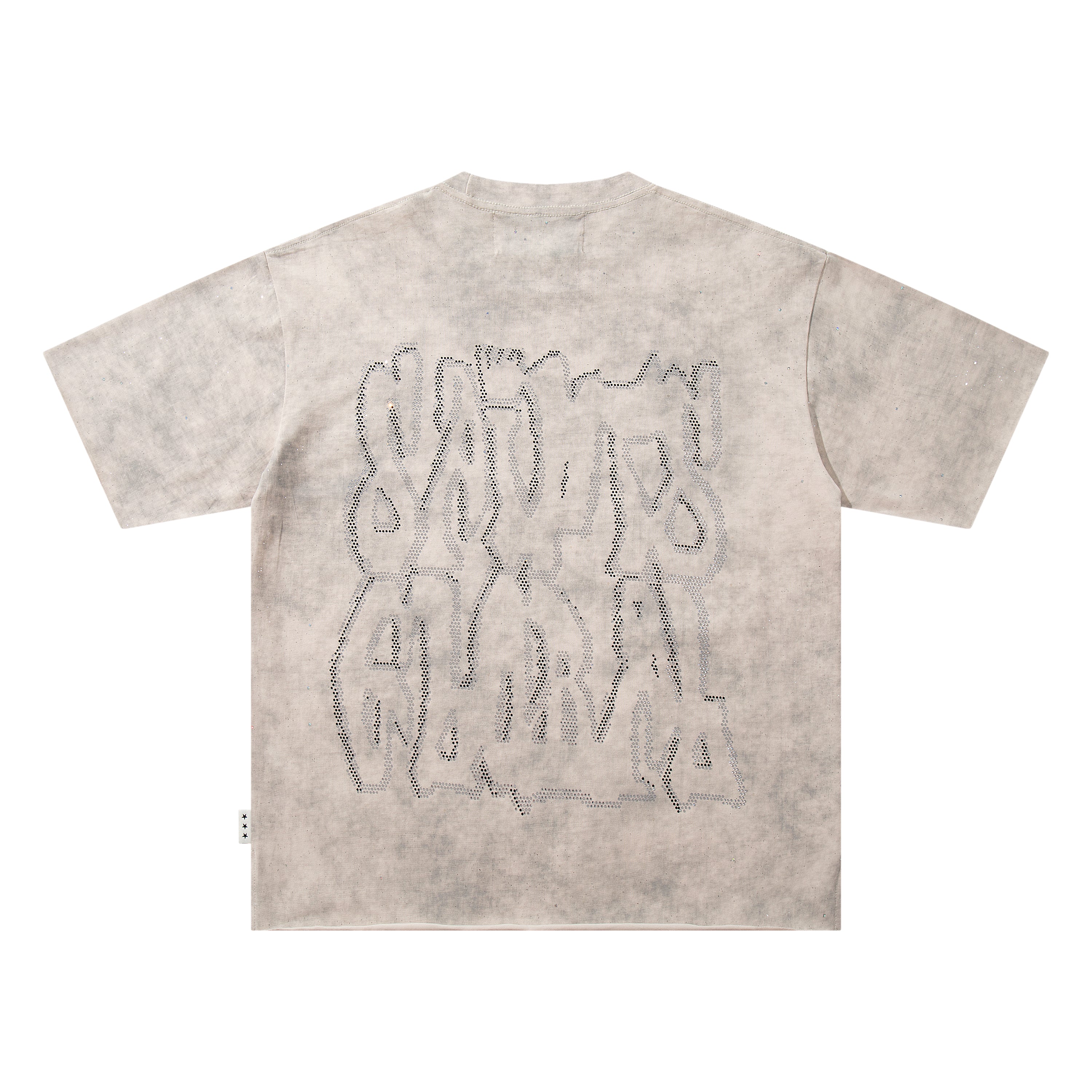 BKYS Praying Angel Cream Oversized Graphic T-Shirt