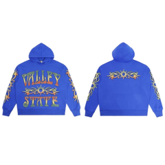 Vale Forever Valley State Vintage Graphic Hoodie