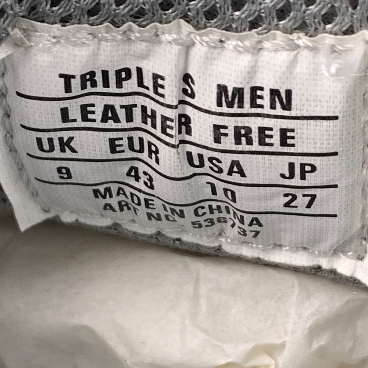 Balenciaga Triple S 'Allover Logo - Grey'