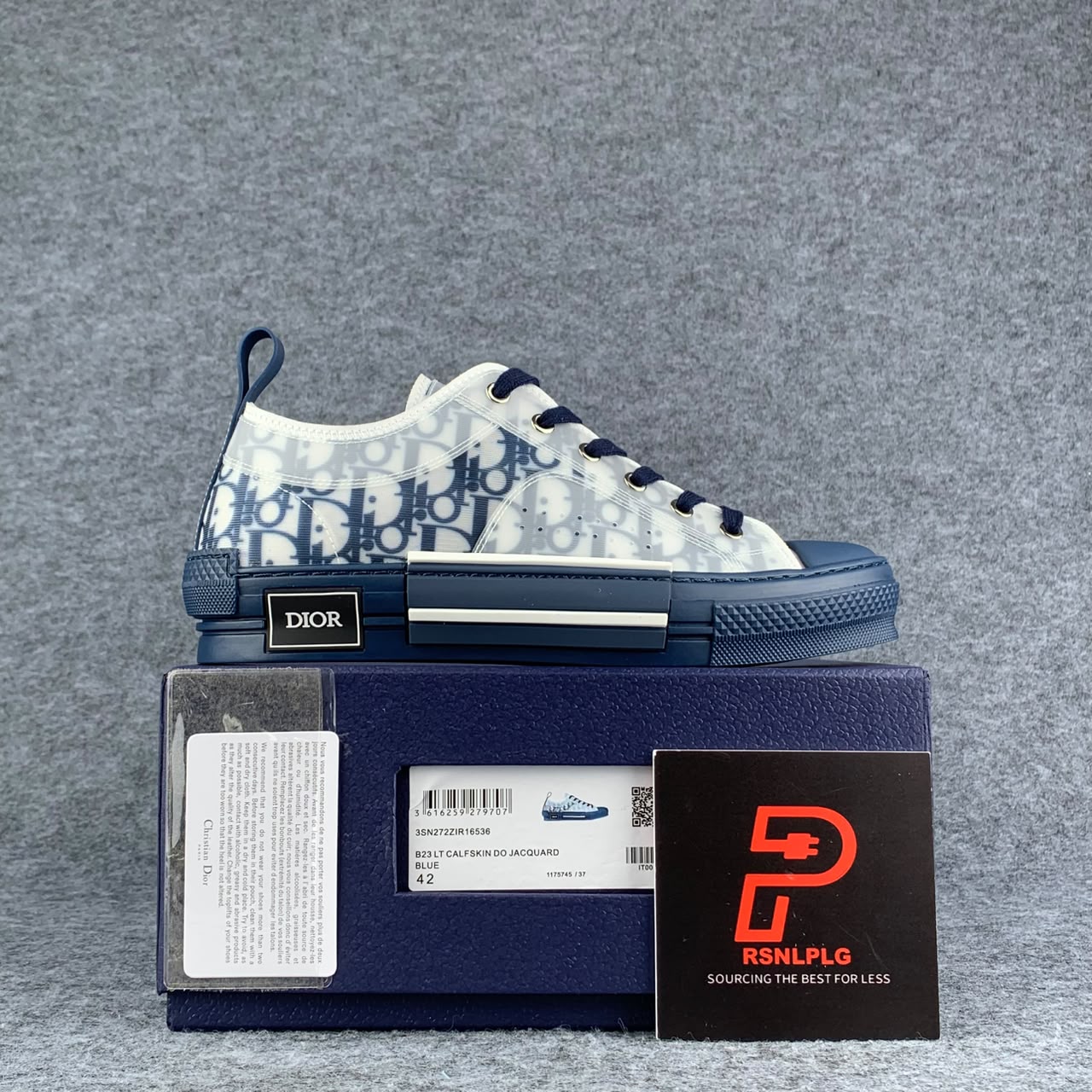 Dior B23 Low 'Dior Oblique - Blue'