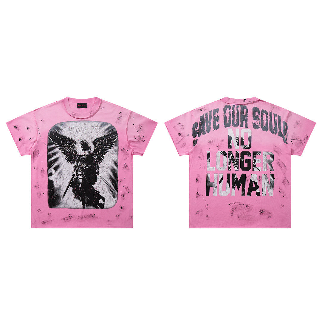 Rare Peace Vintage Drift Crystal Graphic Relaxed Street Tee