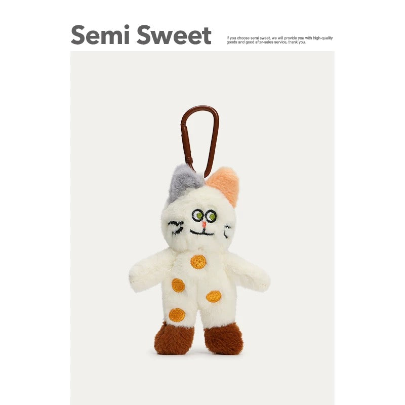 Polka dot Cat Bag charm [pre order]