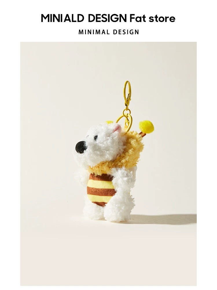Bee Dog – Cute Pup Bag Charm [pre order]