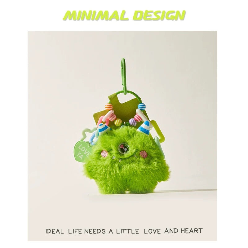 Cute monster plush bag charm [pre order]