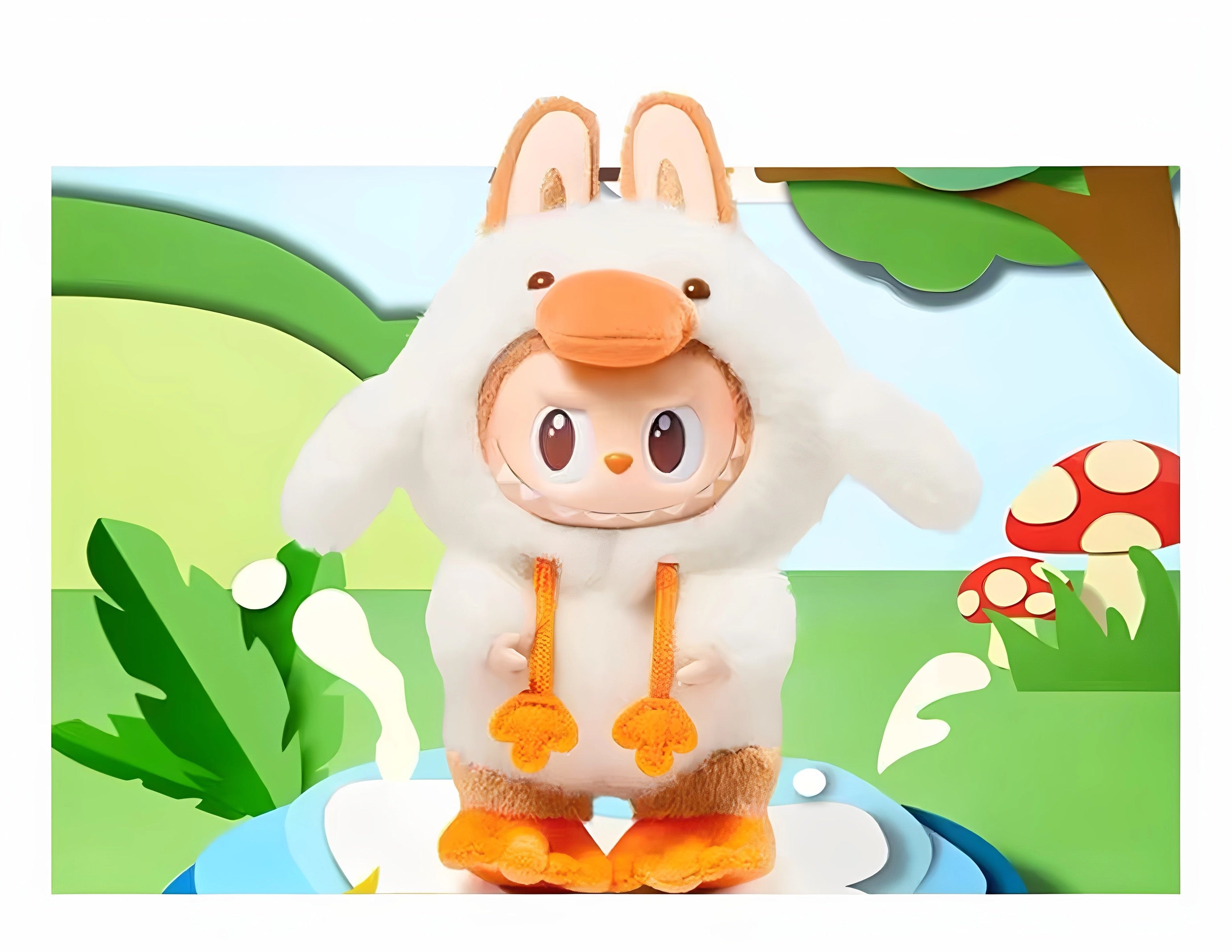 Labubu the monster forest fairy tale series vinyl plush hanging card [pre order]