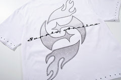 Supply West Coast Luxe Rhinestone Graphic Tee