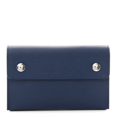 Epsom Hermesnap Wallet Bleu Navy