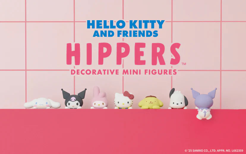 [pre order] HIPPERS HELLO KITTY AND FRIENDS. ship end of March