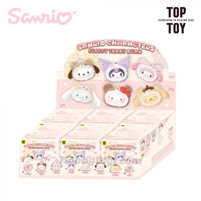 [pre order] TOPTOY Sanrio Characters Fluffy Teddy Bear Series Blind Box